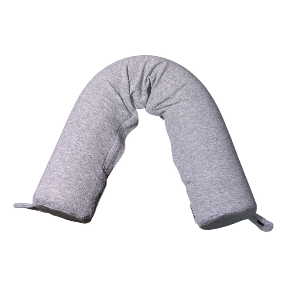 Dot & Dot Twist Memory Foam Travel Pillow Bendable Grey Great Condition